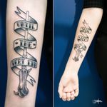 Cast a Spell with these Harry Potter Wand Tattoos #HarryPotter #Magic #Wands #HarryPotterWand