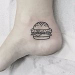 Tattoo por Mani Schwieger! #ManiScwieger #Hamburguer #burger #burgerlove #hamburger