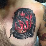 Kane Tattoo by @daggerface #WWE #wrestling #kane #daggerface
