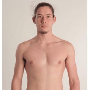 A man without tattoos. #science #Scientificstudy