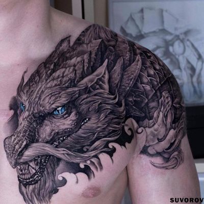 awesome 3d dragon tattoos