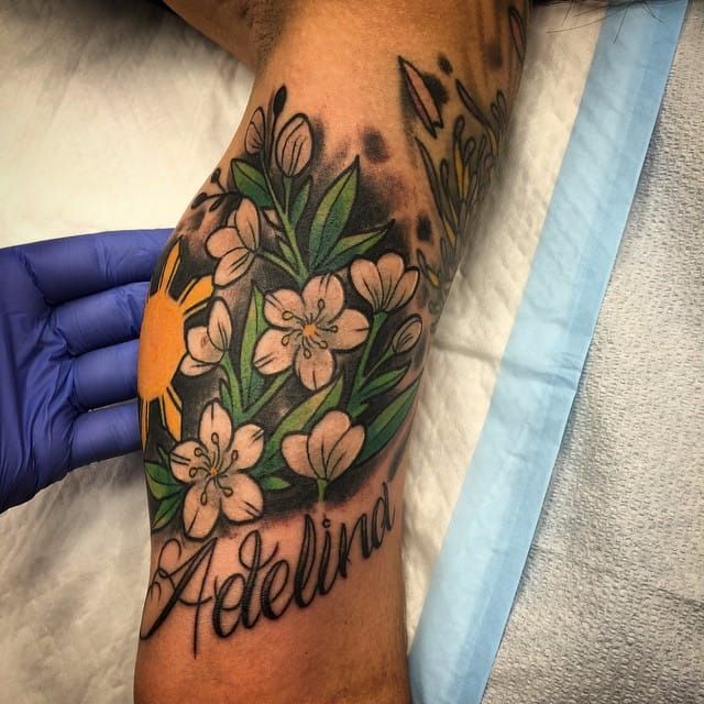  50 Best Jasmine Flower Tattoo Designs  Meaning and Ideas