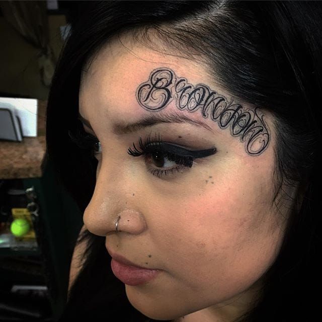 About face Tattoo trends begin to creep above the neckline  The Blade