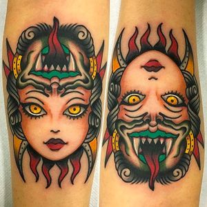 Abaisse Langue - Devilish tattoo