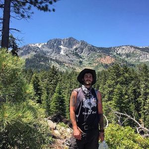 Tattoo Artist Lawrence Edwards looking chill AF on an adventure. (via IG—feraleyes) #chestpiece #pointillism #dotwork #blacktattooing #lawrenceedwards