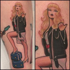 Tracie Lords Wanda from Cry-Baby by Clare Clarity (IG—clareclarity). #ClareClarity #pinups #traditional