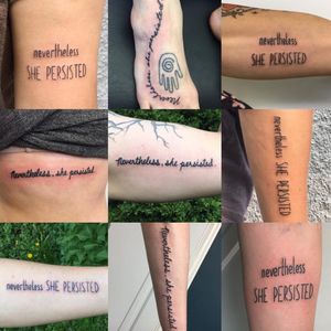 A collection of inspirational tattoos by Ariel Caferelli. (Via IG - arielcaferelli)