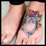 Totoro tattoo by Cam-miyu #Cammiyu #geek #kawaii #totoro