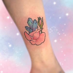 Por Kelly Mcquirk #KellyMcquirk #gringa #cute #fofa #delicada #delicate #colorida #colorful #rosa #rose #flor #flower #cristal #crystal #botanica #botanical