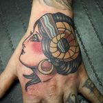 Capricorn tattoo by Tim Eisentrager #Capricorn #handjammer