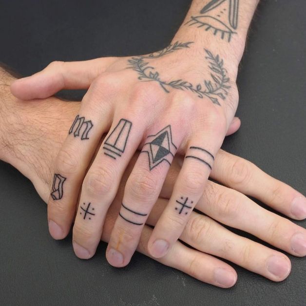 Marijuana Tattoo On Blurred Palm Hand Stock Photo 1239077839  Shutterstock