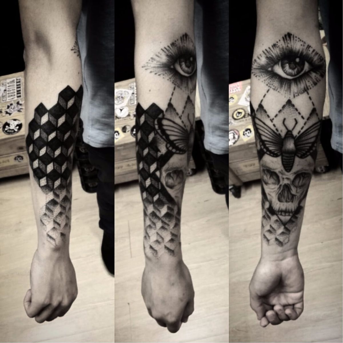 Tattoo uploaded by Filipe Lopes • #xadrez #chess #RafałBiliński #fromhell  #macabras #blackwork #pretoecinza #blackandgrey #tatuadorpolones  #talentodapolonia #brasil #brazil #portugues #portuguese • Tattoodo