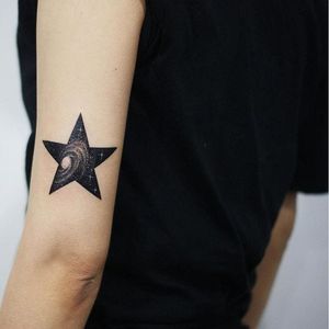 Galaxy tattoo. #doy #tattooistdoy #southkorea #southkorean #galaxy