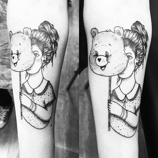 Care Bear Tattoo Idea