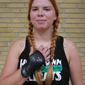 Amanda Ulla Kruse #hearts #copenhagen #rollerderby #tattooedathletes