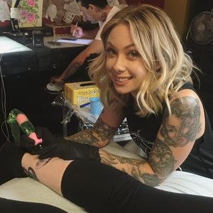 Megan is looking forward to tattooing you! #tattoodoambassador #tattooartist #tattooist #MeganMassacre