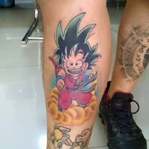 Dragon Ball #goku #dragonball #comics #anime #nerd #colorida #WillTatuagens #brasil #brazil #portugues #portuguese