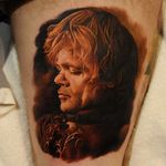 Tyrion Lannister Tattoo #Tyrion #Lannister #TyrionLannister #TyrionTattoo #TyrionLannisterTattoo #PeterDinklage #Portrait #GameofThrones