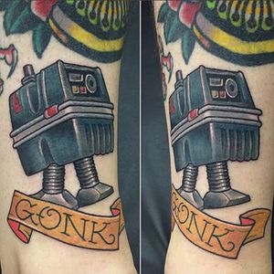 Gonk is the best! Do you even remember seeing him in A New Hope? (Via IG - azha) #starwars #droids #rogueone #r2d2 #c3po #bb8