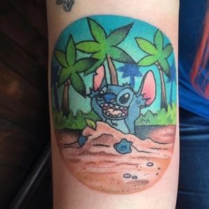 Disney Stitch tattoo by Becci Boo #BecciBoo #Disney #Stitch #LiloandStitch