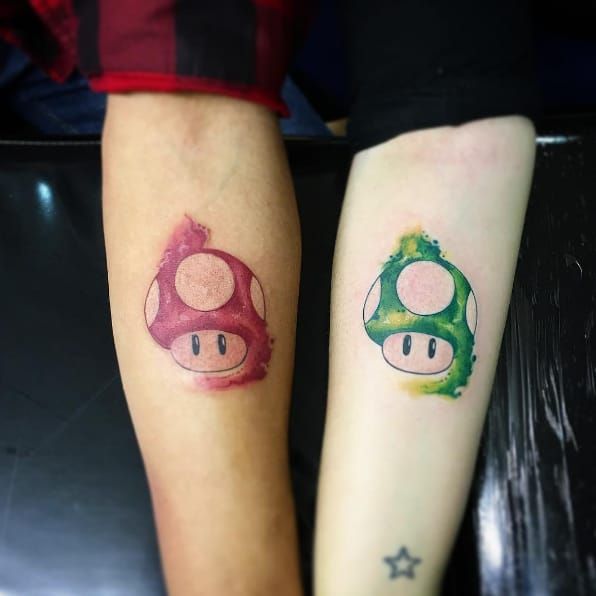 Mario Brothers Tattoo  CRAIG BEASLEY