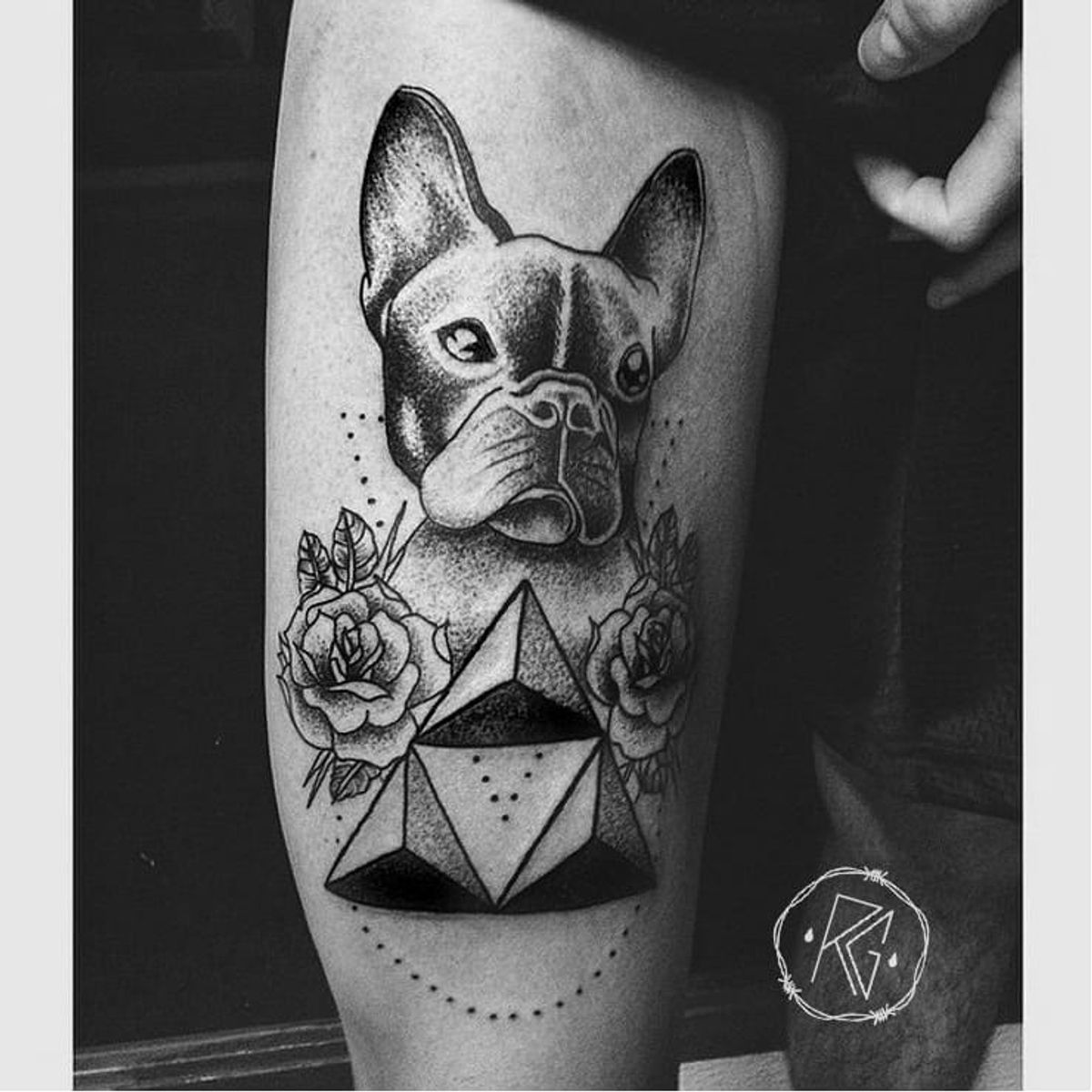 Tattoo uploaded by Filipe Lopes • E esse cachorrinho LINDO! #cachorro # ...