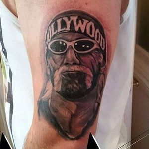 Hollywood Hulk Hogan by Matt Lewis. #realism #blackandgrey #wrestling #HulkHogan #HollywoodHulkHogan #MattLewis