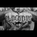 Knuckle tattoos by Sico #knuckle #knuckles #blackwork #blckwrk #script #lettering