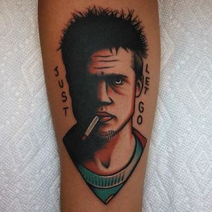 Tatuaje de Tyler Durden por Alex Zampirri