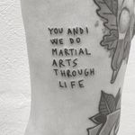 Martial arts tattoo by Francisca Silva #ignorantart #ignorantblackwork #ignorantstyle #ignorant  #blackwork #blckwrk #contemporary #minimalart #minimalism #FranciscaSilva