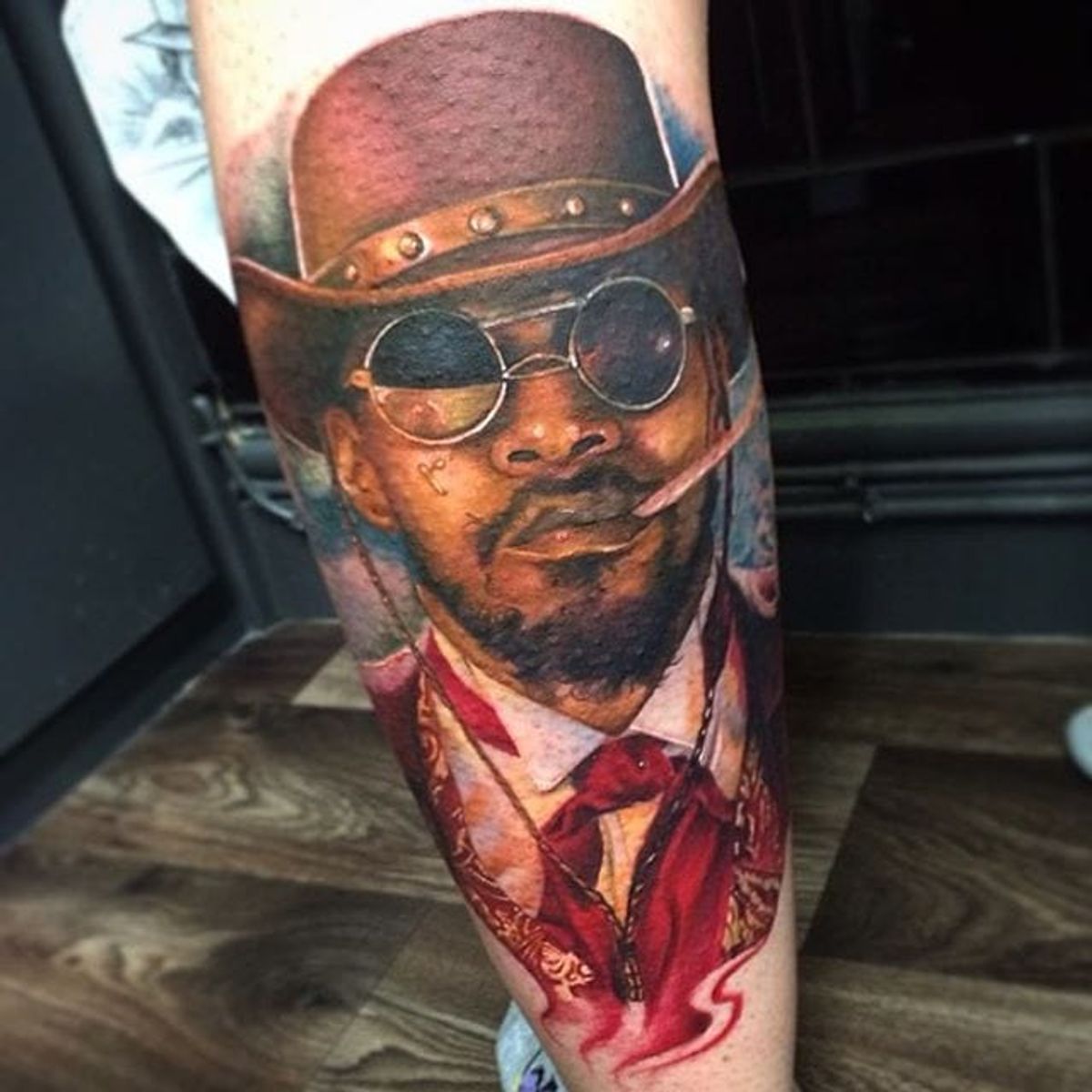 Tattoo Uploaded By Robert Davies • Django Tattoo By Sam Reilly Djangounchained Tarantino 