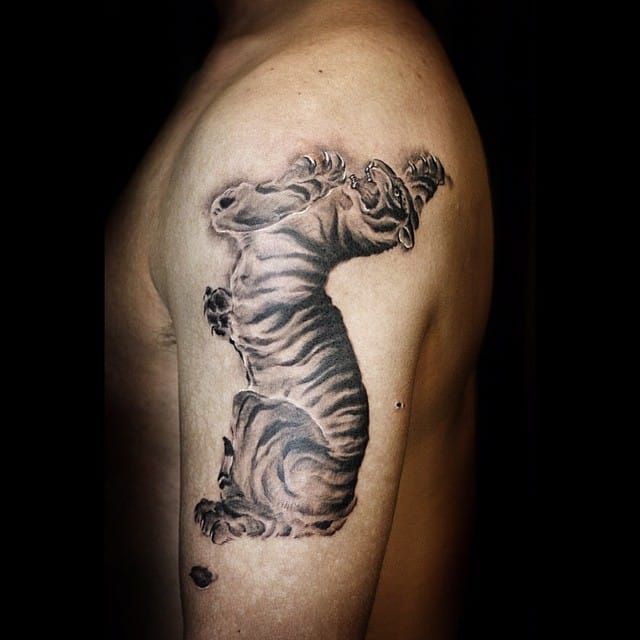 Discover more than 78 traditional korean tiger tattoo best - in.cdgdbentre
