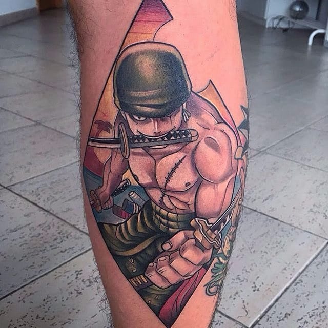 Roronoa Zoro  Zoro, One piece, Tatuagens de anime