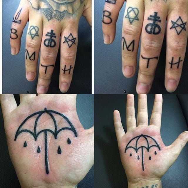 Dont Let Me Drown Tattoo | Bmth tattoo, Tattoos, Hand tattoos