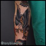 Eagle Tattoo by Tony Nilsson #eagle #traditional #classictattoos #TonyNilsson