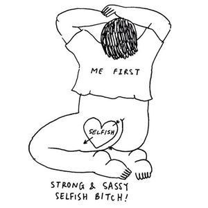 Strong and Sassy via instagram frances_cannon #illustration #selfloveclub #francescannon #mentalhealth #selflove #bodypositivity #text