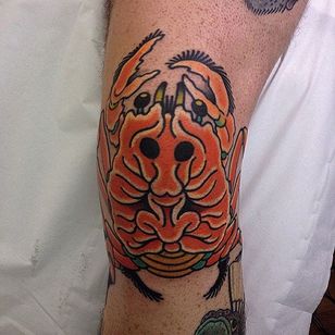 Tatuaje Heikegani por Koji Ichimaru #heikegani #heikeganitattoo #japanesecrab #japanesecrabtattoo #japanese #crab #kojiichimaru