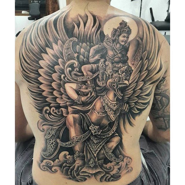 Garuda is a bird creature  Freak Of Ink Tattoo studio  Facebook