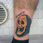 Skeletor tattoo by Vinz Flag. #VinzFlag #popculture #cartoon #bold #color #heman #skeletor