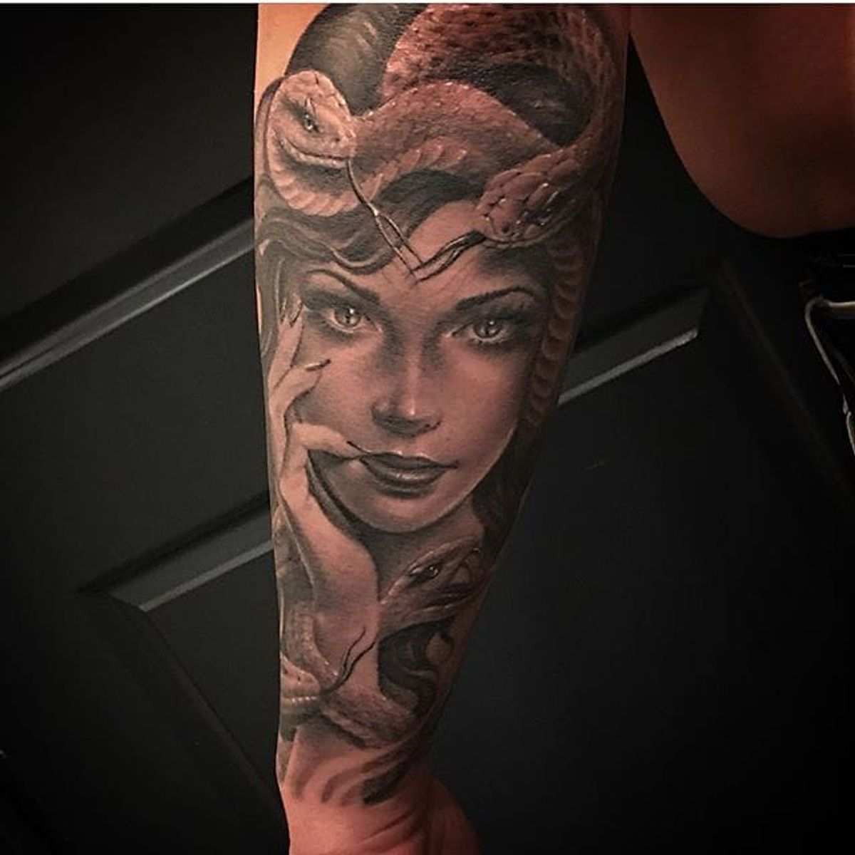 Tattoo uploaded by Ross Howerton • Medusa never looks so gorgeous as in ...