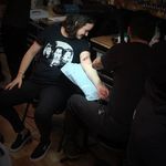 Brooklyn resident, Steph Mangan, gets tattooed by artist Jason Ochoa (Photo by Katie Vidan) #StillNotAskingForIt #AlliedTattoo #AshleyLove #JoyfulHeartFoundation #rapeculture #endrapeculture