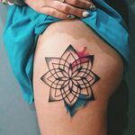 Watercolor Mandala Tattoo by Laf Suicide #watercolor #watercolormandala #watercolortattoo #mandala #mandalatattoo #mcolormandala #LafSuicide
