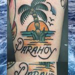 Paramore tattoo by Alex Cooper. #parahoy #traditional #paramore #band #music #summer