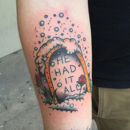 Referencing one of the all time great songs about Chicago by the Lawrence Arms. (Via IG - kristenclosetattoos)