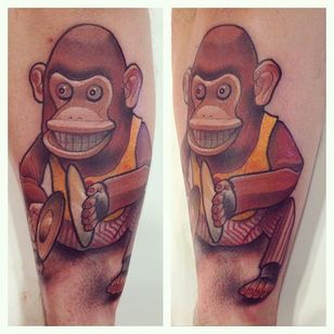 8 Slightly Creepy Jolly Chimp Tattoos • Tattoodo