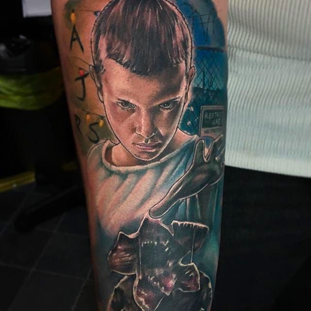 The Best Stranger Things Tattoos  Tattoo Insider  Stranger things tattoo Stranger  things Tattoos