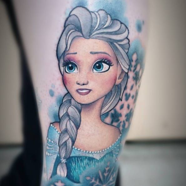 Frozen Tattoo Ideas and Inspiration  POPSUGAR Beauty