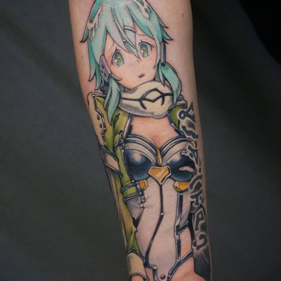 Sinon from Sword Art Online by Hori Benny (IG—horibenny)