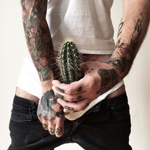Prickly. Pär Åhlander via Instagram #PärÅhlander #visualartist #NSFW #cacti #photography #fineartist