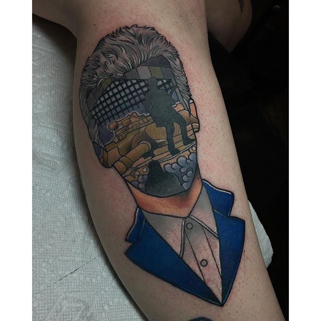 Faceless Dale Cooper by Jay Joree at Third Eye Gallery, Dallas TX : r/ tattoos